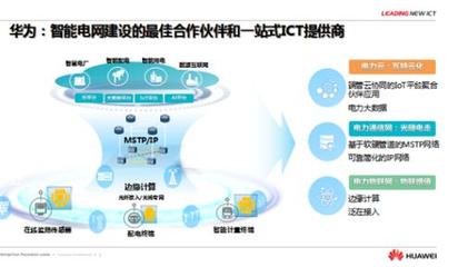 瞄准泛在电力物联网,华为助力国网建设一流配电网